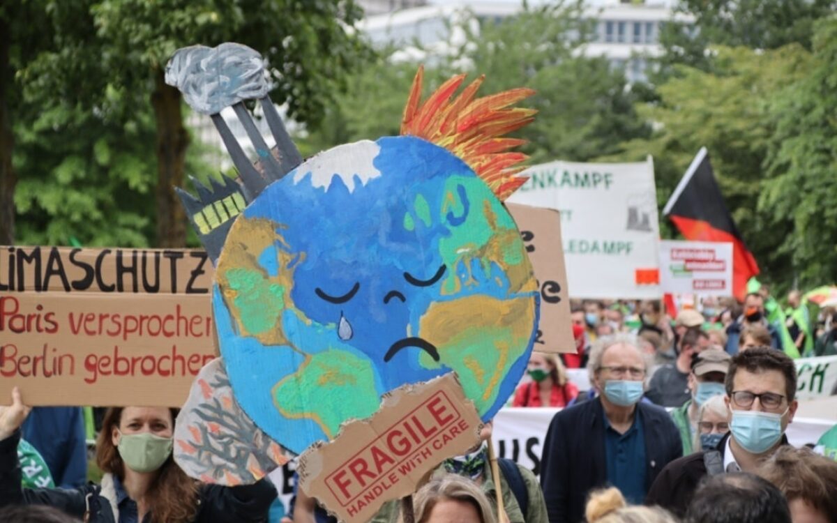 Demonstartion der Fridays for Future Bewegung Demonstartion der Fridays for Future Bewegung